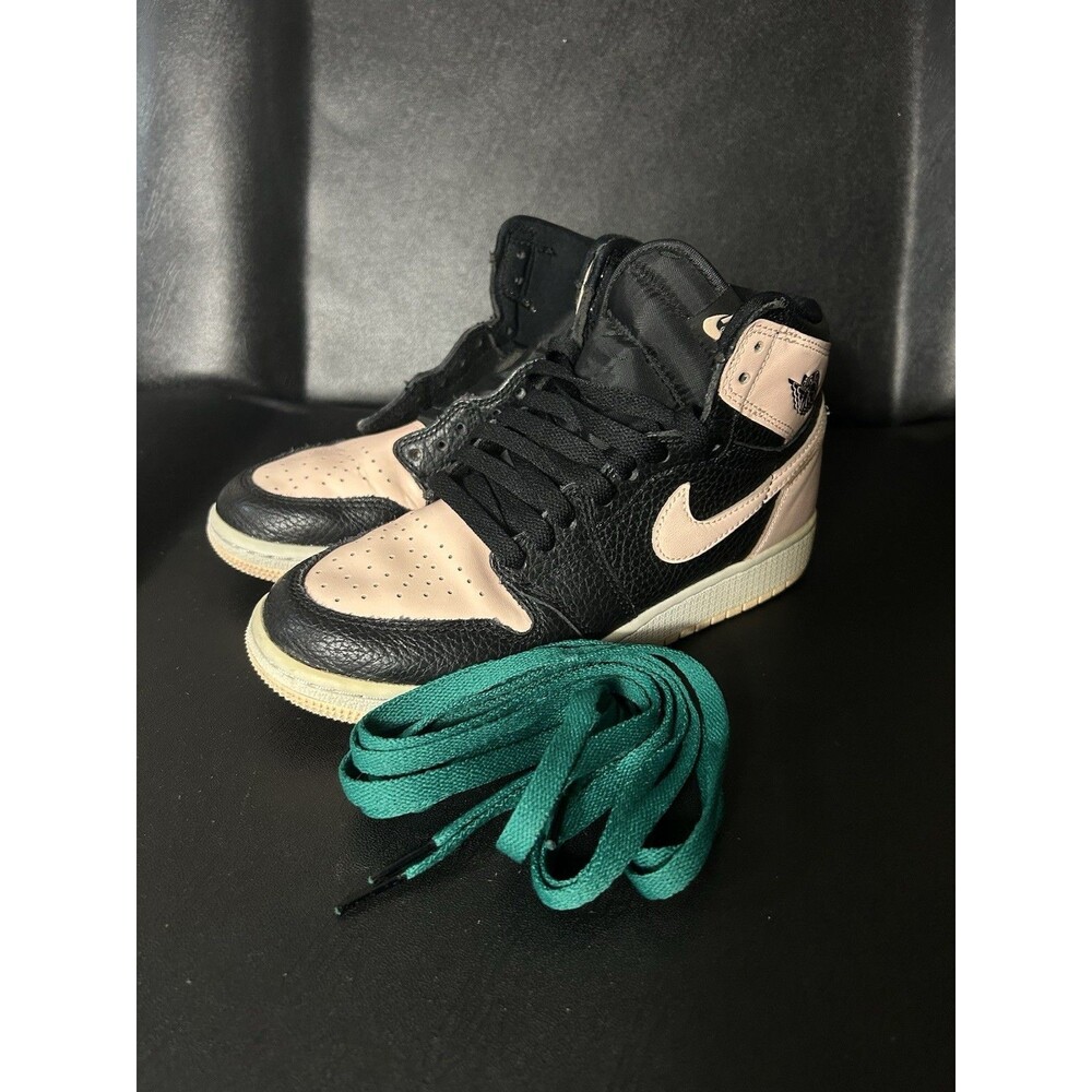 Air Jordan 1 High Retro  Sneakers Crimson Tint Size 4.5Y GS 575441-081
